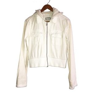 Vintage / LUX Urban Outfitters Hoodie Crop Jacket